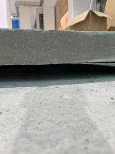concrete floating floor drying