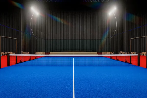 Constructing a padel court
