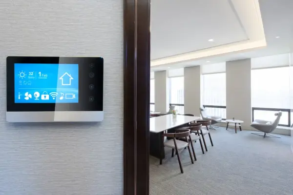 The integration of smart technology into a fit out or refurbishment